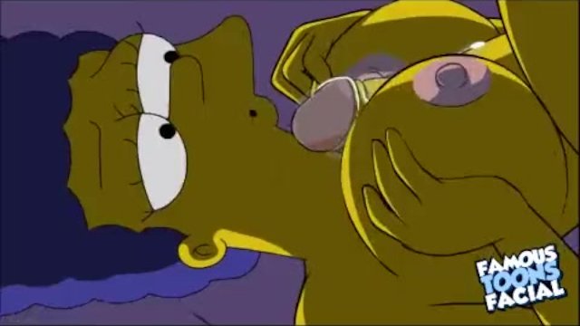 Порно мультик про Симпсонов любят все